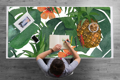 Bureau mat Tropische ananas