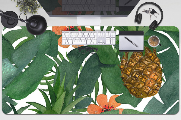 Bureau mat Tropische ananas