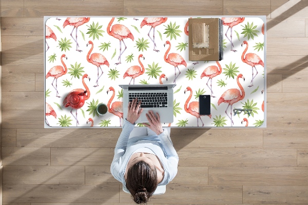 Bureau onderlegger Flamingos