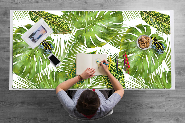 Bureau onderlegger Kikker op een blad