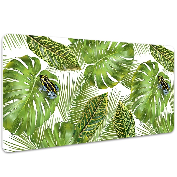 Bureau onderlegger Kikker op een blad