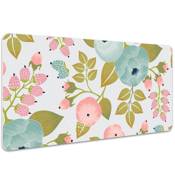Bureau onderlegger Lente bloemen