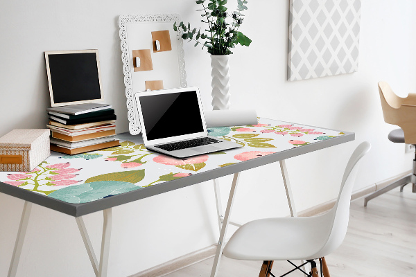 Bureau onderlegger Lente bloemen