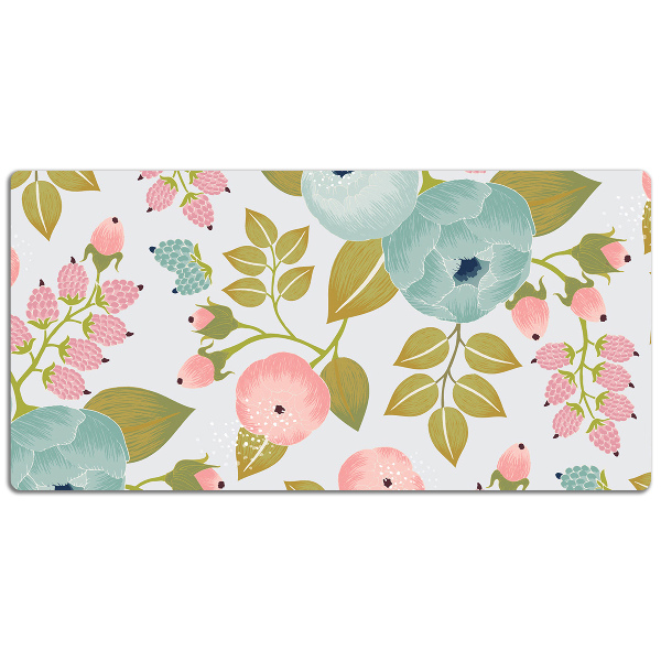 Bureau onderlegger Lente bloemen