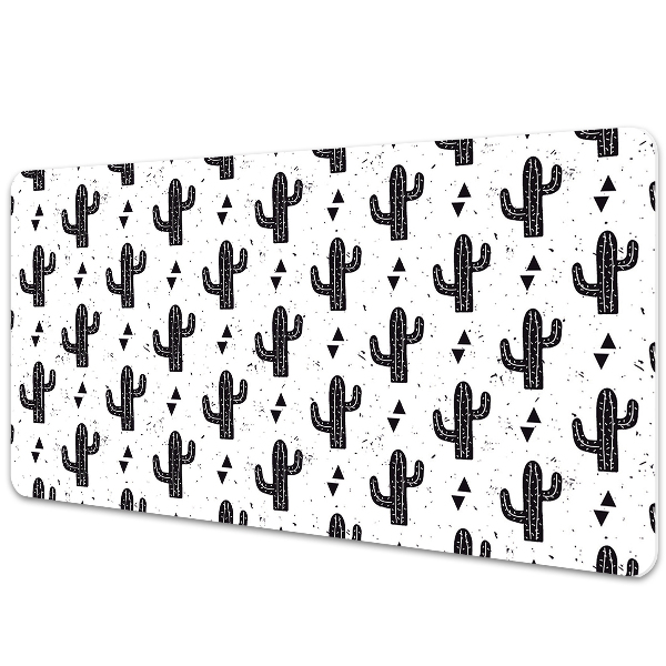 Bureau onderlegger Black cacti