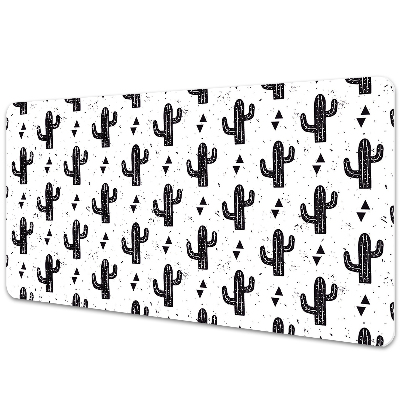 Bureau onderlegger Black cacti