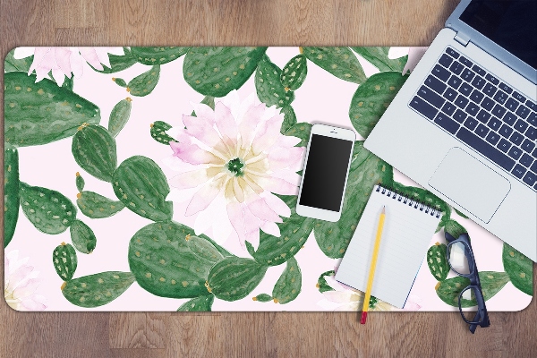 Bureau onderlegger Bloeiende cactussen