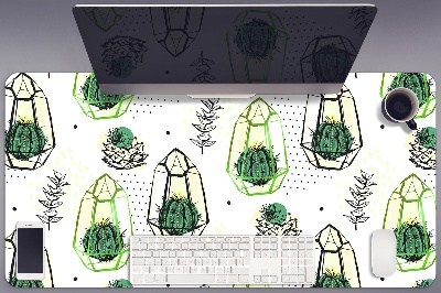 Bureau mat Cacti in de knobbels