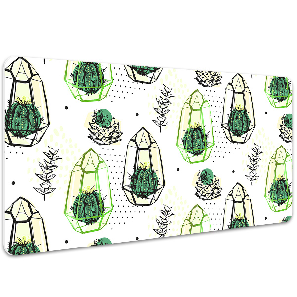 Bureau mat Cacti in de knobbels