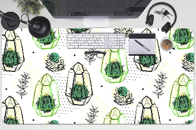 Bureau mat Cacti in de knobbels