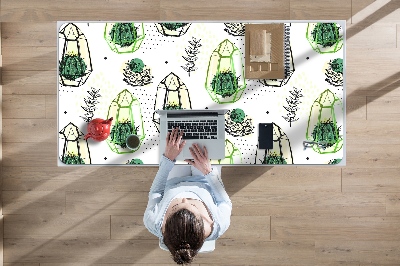 Bureau mat Cacti in de knobbels