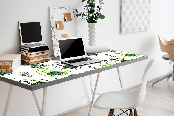 Bureau mat Cacti in de knobbels