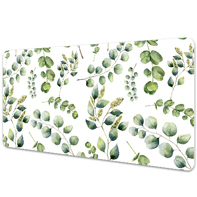 Bureau onderlegger Bloemen eucalyptus