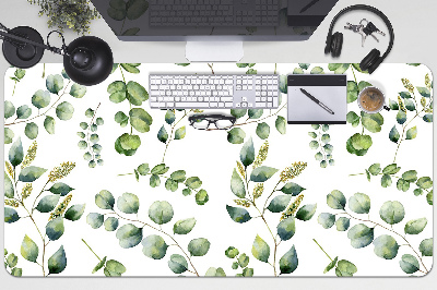 Bureau onderlegger Bloemen eucalyptus