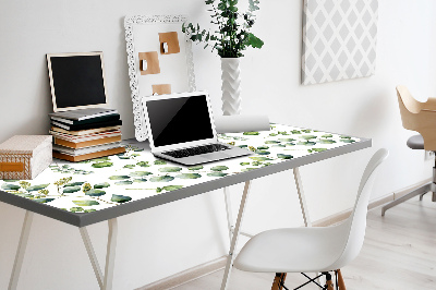 Bureau onderlegger Bloemen eucalyptus