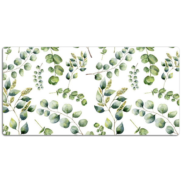 Bureau onderlegger Bloemen eucalyptus