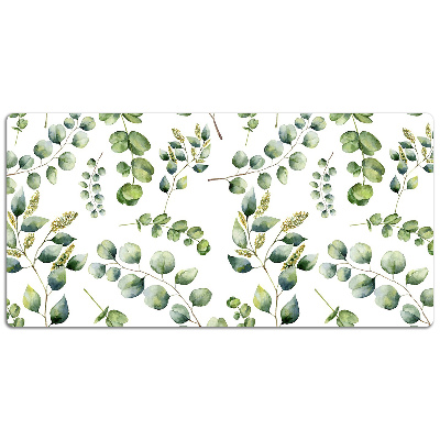 Bureau onderlegger Bloemen eucalyptus