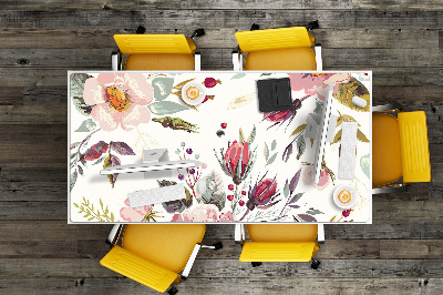 Bureau mat Veldbloemen