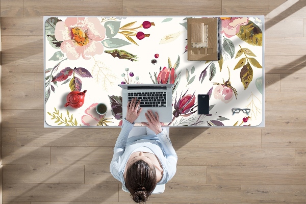 Bureau mat Veldbloemen