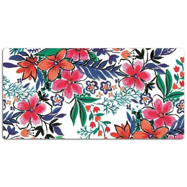 Bureau onderlegger Kleurrijke bloemen