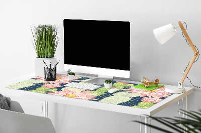 Bureau onderlegger Cactusbloemen