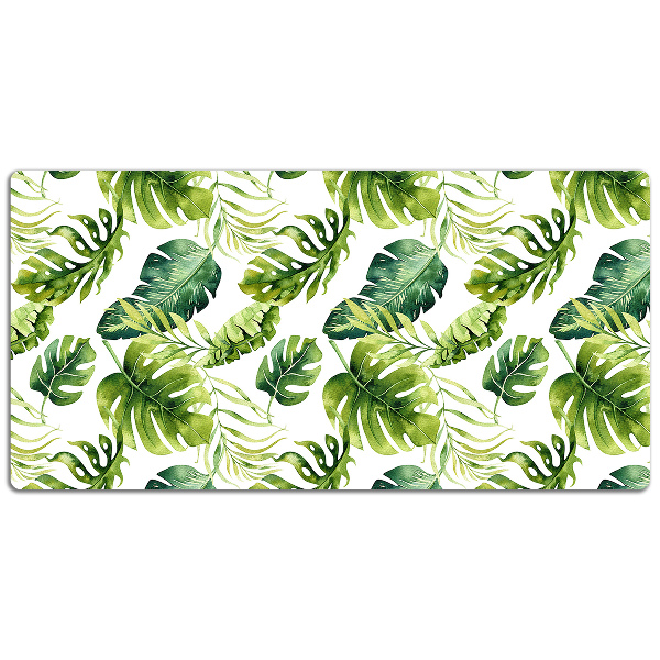 Bureau mat Exotische bladeren