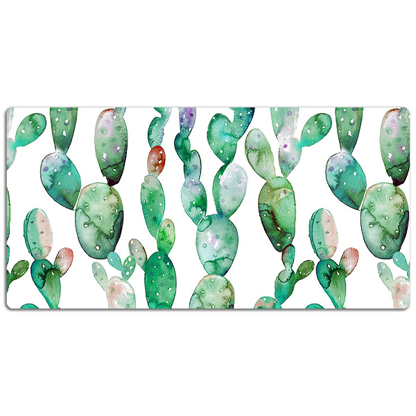 Bureau onderlegger Aquarelcacti