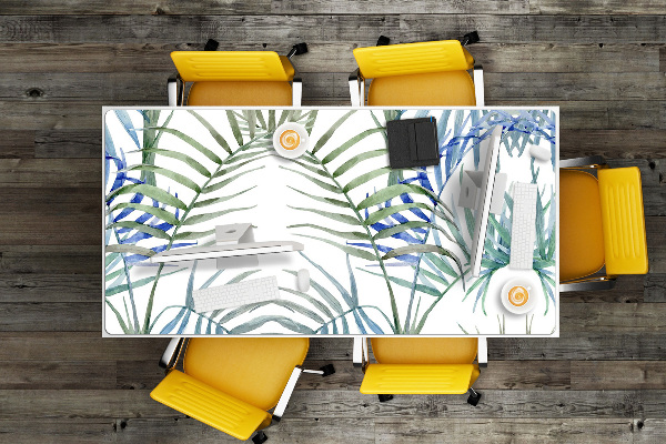 Bureau mat Tropische bladeren