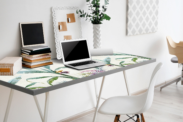 Bureau mat Jungle -vegetatie