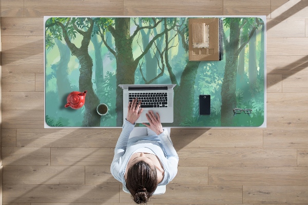 Bureau onderlegger Donker bos