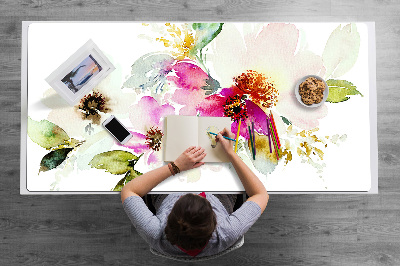 Bureau mat Boeket bloemen