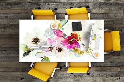 Bureau mat Boeket bloemen