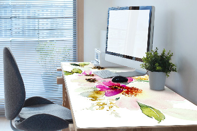 Bureau mat Boeket bloemen