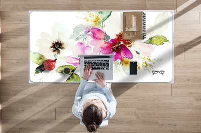 Bureau mat Boeket bloemen