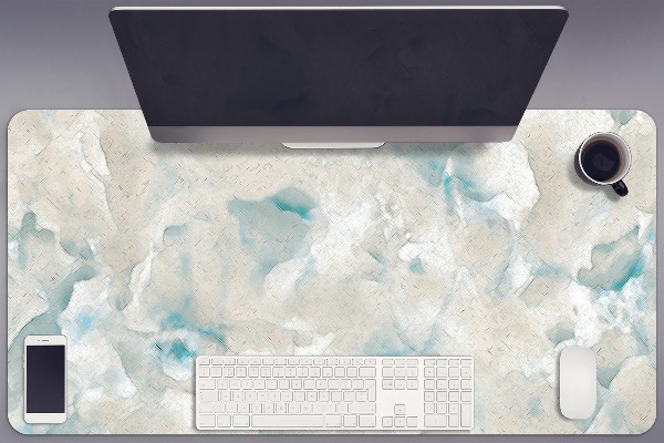 Bureau mat Marmeren abstractie