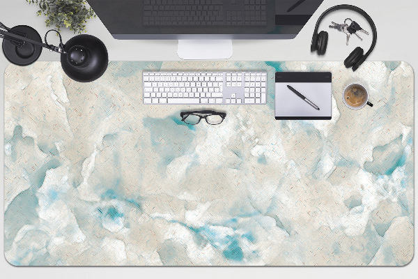 Bureau mat Marmeren abstractie