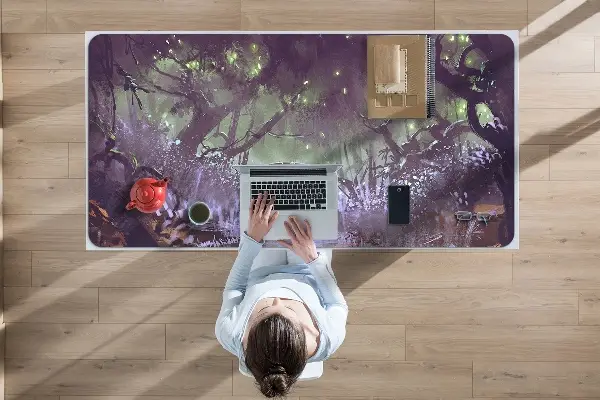 Bureau mat Donker bos