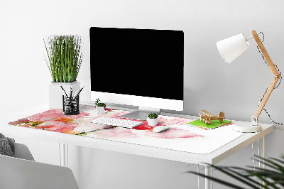 Bureau mat Aquarelbloemen