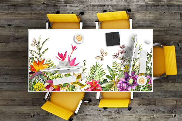 Bureau onderlegger Tropische planten