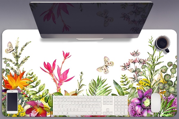 Bureau onderlegger Tropische planten