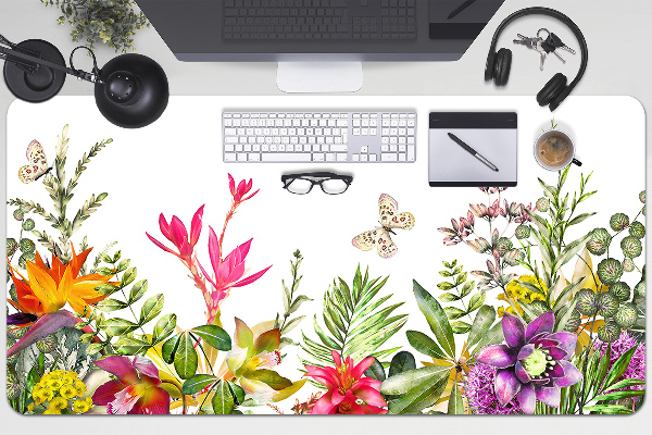 Bureau onderlegger Tropische planten