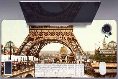 Bureau onderlegger Eiffel retro toren