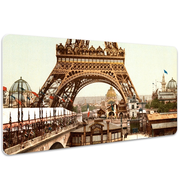 Bureau onderlegger Eiffel retro toren