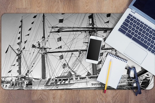 Bureau onderlegger Vintage schip