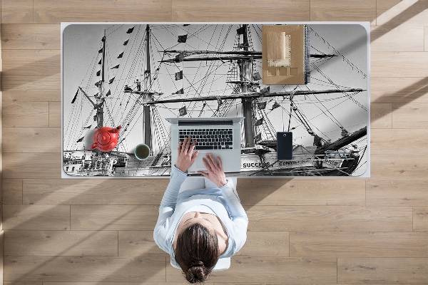Bureau onderlegger Vintage schip