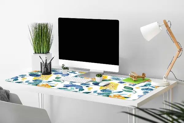 Bureau onderlegger Nijlpaard en huizen