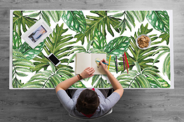 Bureau mat Tropische bladeren