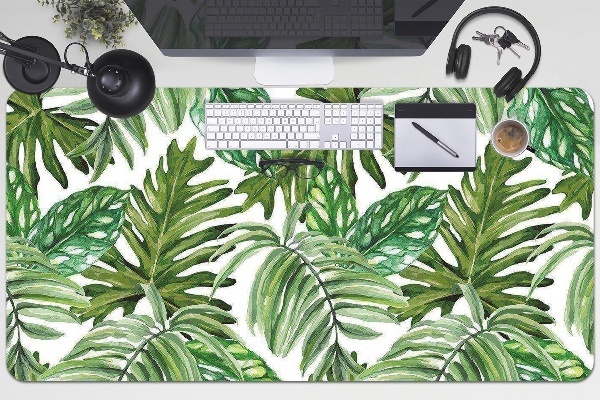 Bureau mat Tropische bladeren