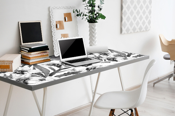 Onderlegger bureau Bladeren en bloemen