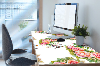 Onderlegger bureau Vogels op de tak